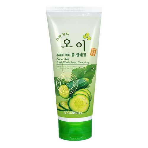Пенка для умывания FoodaHolic Cucumber Fresh Water Foam Cleansing 180 мл в Оптима
