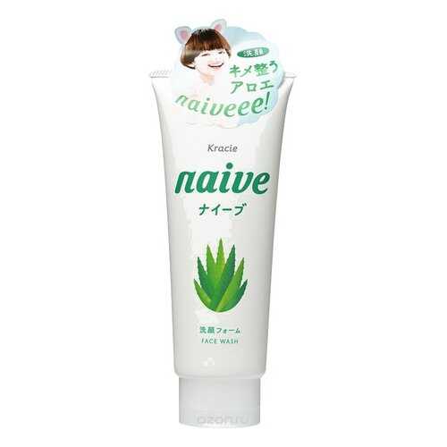 Пенка Naive для умывания с экстрактом алоэ 130г в Оптима