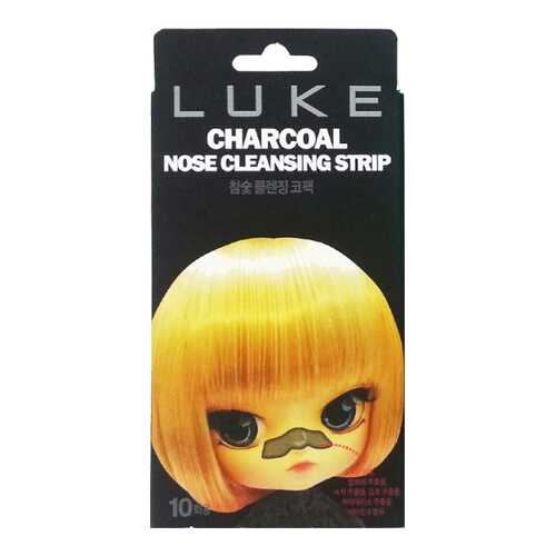 Средство для очищения 4Skin Luke Charcoal Nose Cleansing Strip от черных точек 10 шт в Оптима
