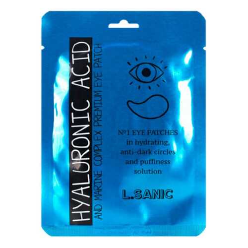 Гидрогелевые патчи L.Sanic Hyaluronic Acid And Marine Complex Premium Eye Patch 2 шт в Оптима