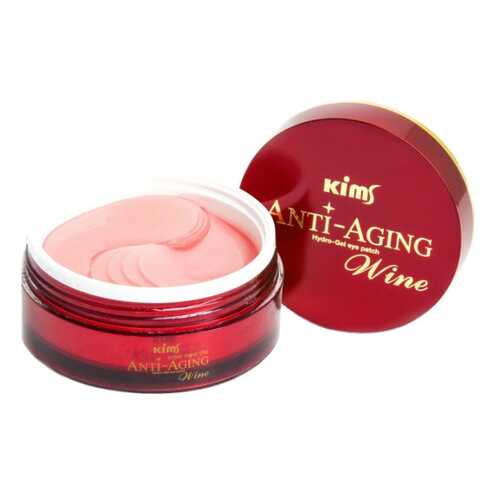 Патчи для глаз Kims Anti-Aging Wine Hydro-Gel Eye Patch 60 шт в Оптима