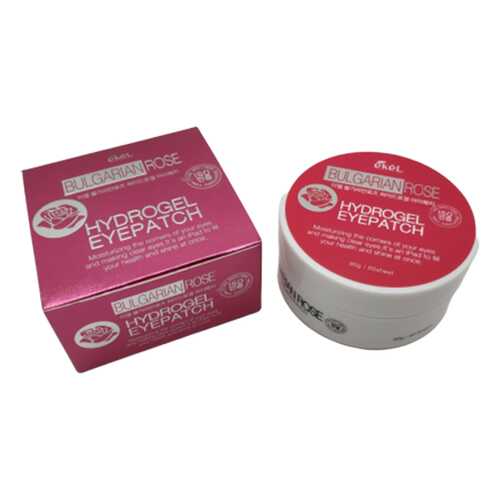 Патчи для глаз с экстрактом болгарской розы Ekel Bulgarian Rose Hydrogel Eye Patch 60 шт в Оптима
