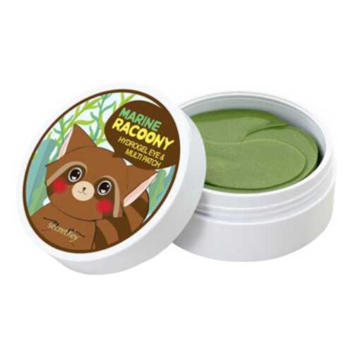 Патчи для глаз Secret Key Marin Racoony Hydrogel Eye & Multi Patch 60 шт в Оптима