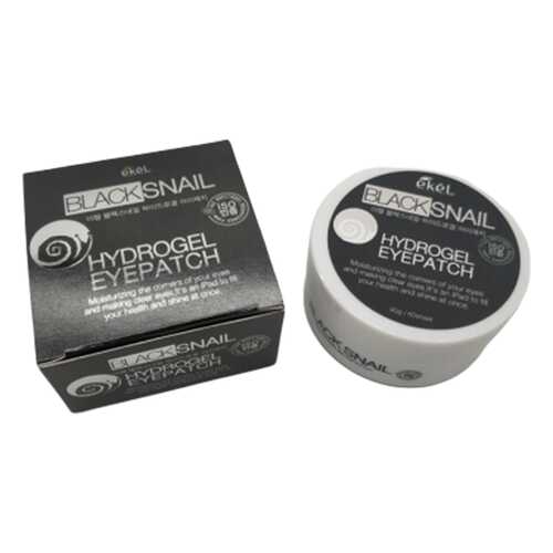 Патчи для кожи вокруг глаз Ekel Hydrogel Eye Patch Black Snail 60шт в Оптима