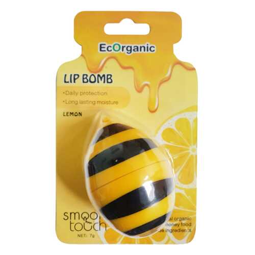 Бальзам для губ EcOrganic Лимон 7 г в Оптима
