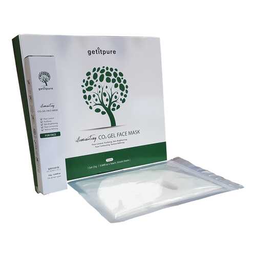 Карбокси набор CO2 Gel Mask Illuminating на 5 процедур для эффекта светящейся кожи в Оптима