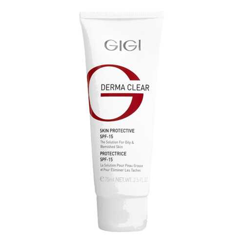 Крем для лица GIGI Derma Clear увлажняющий защитный SPF 15 75 мл в Оптима