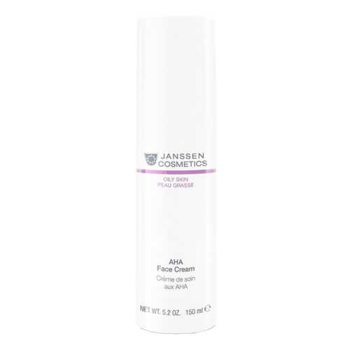 Крем для лица Janssen Oily skin AHA Face Cream 150 мл в Оптима