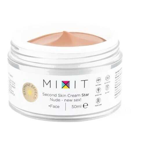 Крем для лица Mixit Second Skin Cream Colour Star Увлажняющий иллюминирующий 50 мл в Оптима