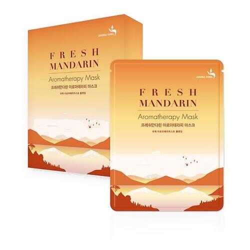 Маска Aroma Yong Fresh Mandarin Aromatherapy Mask 6 шт в Оптима