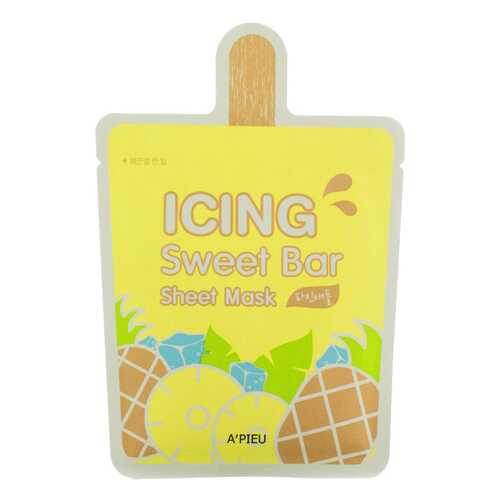 Маска для лица APieu Icing Sweet Bar Sheet Mask Pineapple 21 г в Оптима