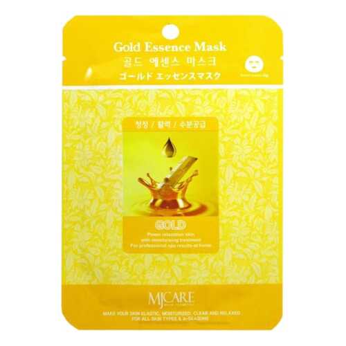 Маска для лица MJ CARE Gold Essence Mask 23 г в Оптима