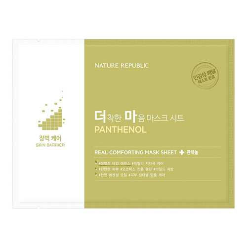 Маска для лица Nature Republic Real Comforting Mask Sheet Panthenol 24 г в Оптима