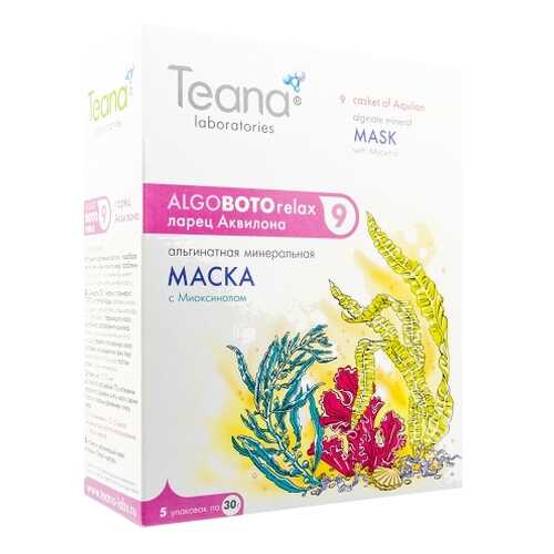 Маска для лица Teana AlgoBotoRelax Увлажняющая питательная 30x5 г в Оптима