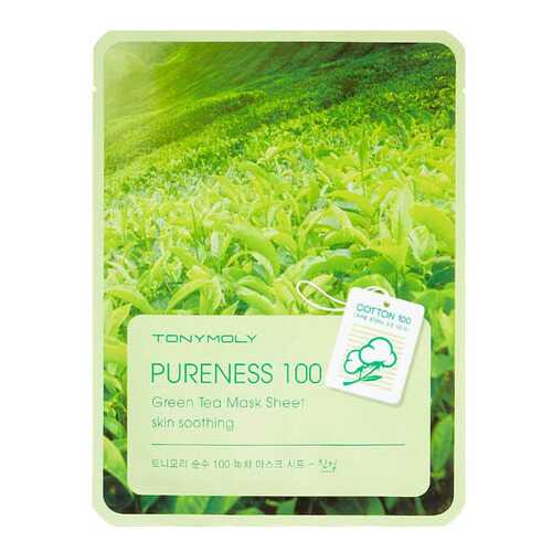 Маска для лица Tony Moly Pureness 100 Green Tea Mask Sheet 21 мл в Оптима