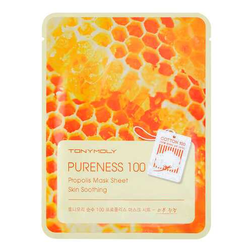 Маска для лица Tony Moly Pureness 100 Propolis Mask Sheet 21 мл в Оптима