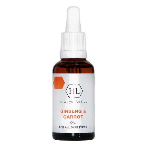 Масляный концентрат Holy Land Ginseng&Carrot Oil, 30 мл в Оптима
