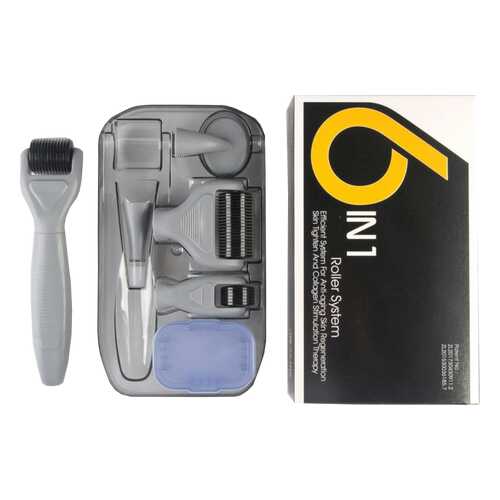 Мезороллер DRS Derma Roller Kit with Ice Roller 6 in 1 Ice Набор с охлаждающей насадкой в Оптима