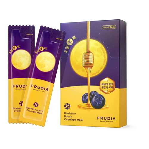 Питательная ночная маска Frudia с черникой и медом Blueberry Honey Overnight Mask в Оптима