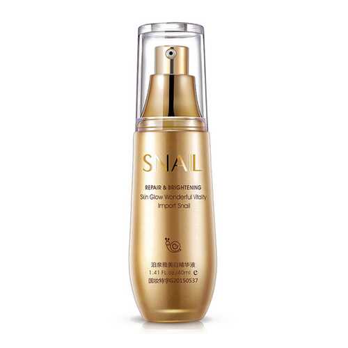 Сыворотка BioAqua с гиалуроновой кислотой и муцином улитки Snail Repair & Brightening 40мл в Оптима