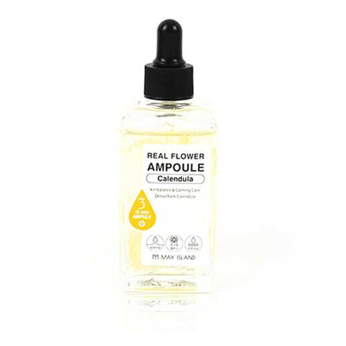 Сыворотка для лица May Island Real Flower Ampoule Calendula 100мл в Оптима