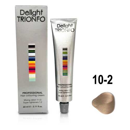 Краска для волос Constant Delight Trionfo 10-2 Светлый блондин пепельный 60 мл в Оптима