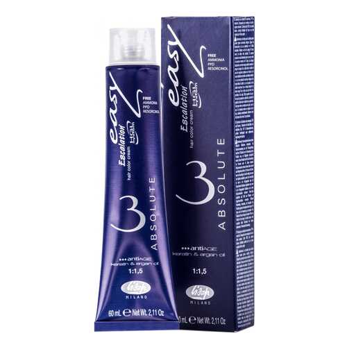 Краска для волос Lisap Milano Escalation Easy Absolute 3 55/21 Платиновый каштан 60 мл в Оптима