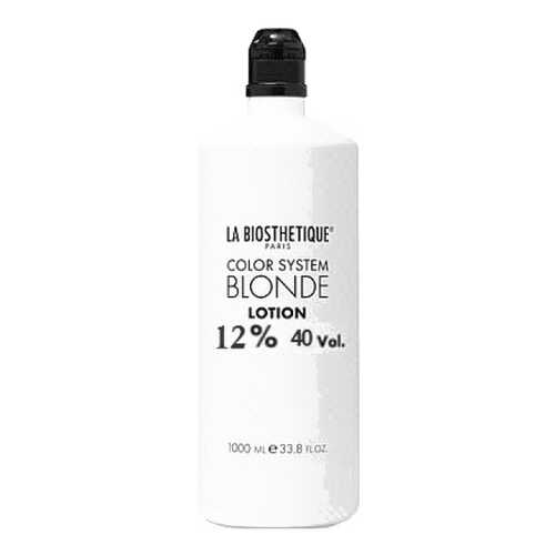 Окислительная эмульсия La Biosthetique Blonde Lotion 12% 1000 мл в Оптима