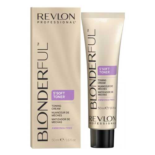 Тонирующее средство Revlon Professional Blonderful 5Soft Toner Cream 10.02 50 мл в Оптима