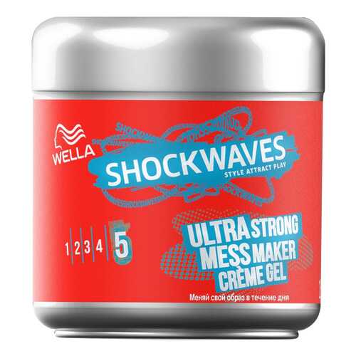 Гель для укладки Wella Shockwaves Ultra Strong Mess Maker в Оптима
