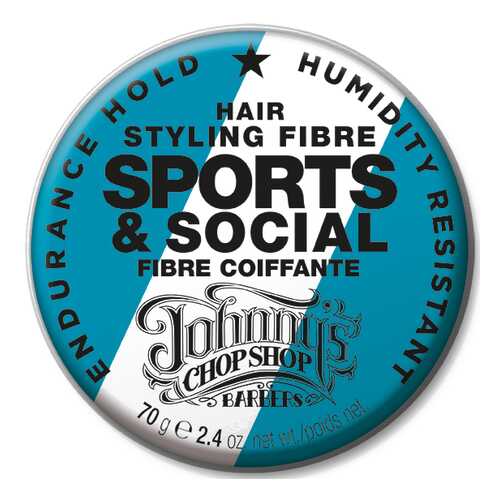 Средство для укладки волос Johnnys Chop Shop Sports & Social Hair Styling Fibre 70 г в Оптима