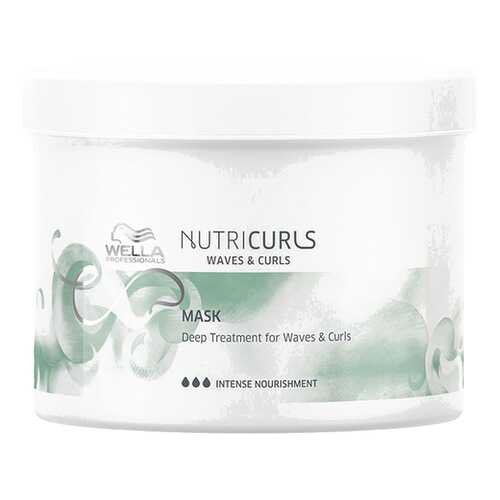 Маска для волос Wella Professionals Nutricurls Waves & Curls Mask 500 мл в Оптима