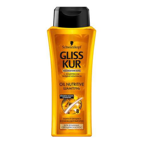 Шампунь GLISS KUR Oil Nutritive 400 мл в Оптима