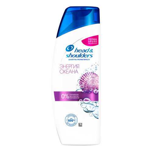 Шампунь Head & Shoulders Энергия океана для жизненной энергии волос 200 мл в Оптима