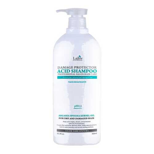 Шампунь Lador Damage Protector Acid Shampoo 900 мл в Оптима