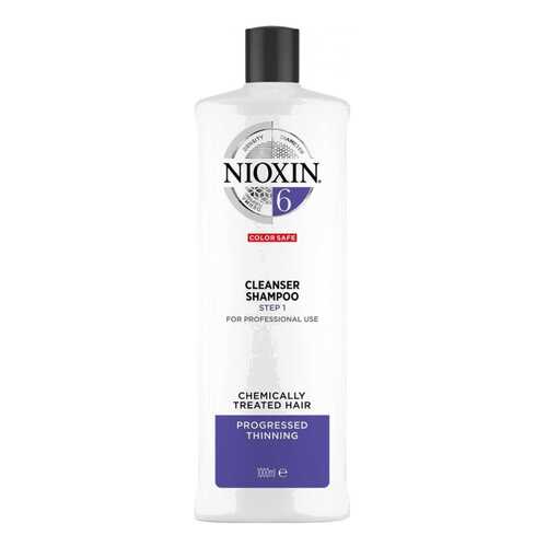 Шампунь Nioxin System 6 Cleanser Shampoo 1000 мл в Оптима