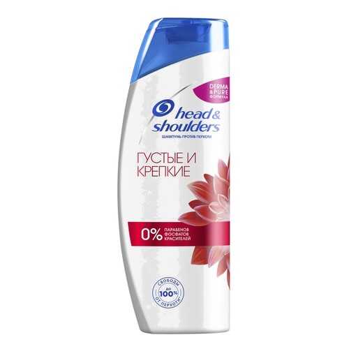 Шампунь против перхоти Head & Shoulders Густые и крепкие 300мл в Оптима