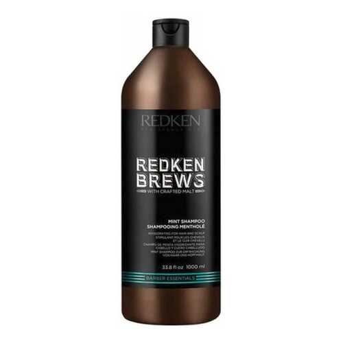 Шампунь Redken Brews with Crafted Malt Mint 1 л в Оптима