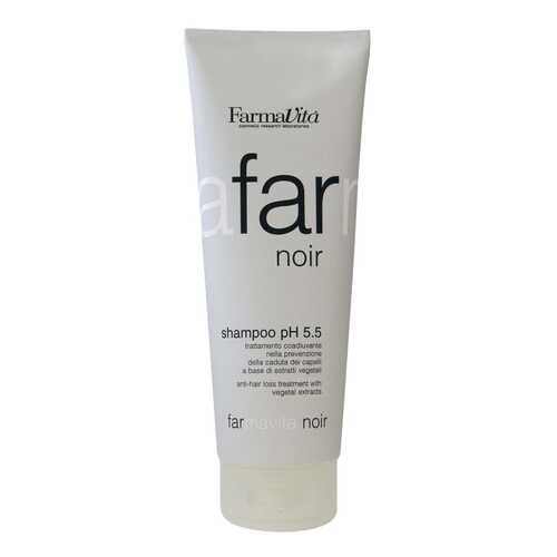 Шампунь специальный для мужчин FarmaVita Noir Shampoo ph 5,5 250 мл в Оптима